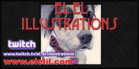 Drawing Lucy the Dog in Pastel