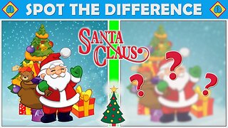 Spot The Difference | SANTA CLAUS 🎅 | Find the Difference