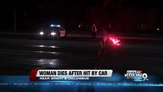Woman dies in hospital after being hit by a car 3 days ago
