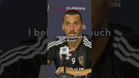 Ultimate Confidence! - Zlatan Ibrahimovic