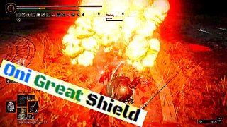 Using Oni Great Shield in pvp | Elden Ring