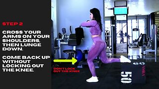 Workout: Bulgarian split squat