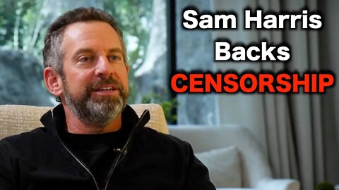 Sam Harris Says Censorship Good Because Orange Man Bad