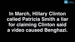 Hillary Clinton AGAIN Calls Benghazi Victim’s Mom A Liar