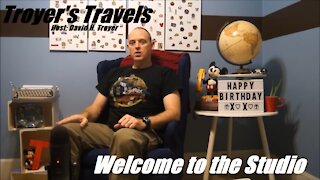 Welcome to the Studio with Troyer's Travels