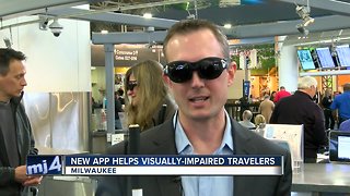 New smartphone app helps visually impaired travelers at Mitchell International