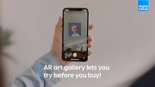 AR art gallery lets you try before you buy!