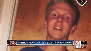 Friends, family react to teen's death in Raytown