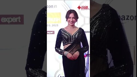 Mahira Sharma at Lokmat Most Stylish Awards 2023 😍🔥 #shorts