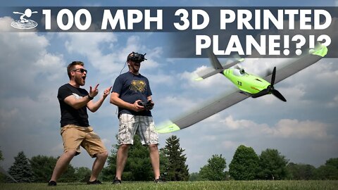 Can A 3D Printed Race Plane Withstand 100 MPH?!
