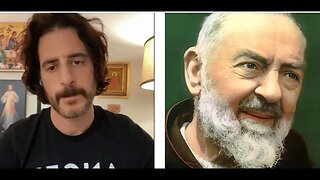 Jonathan Roumie honors Padre Pio- one of the best videos of him-prayers and meditation with Jonathan