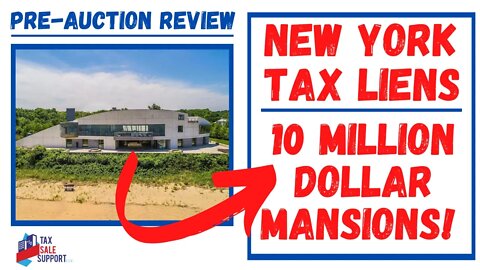 NEW YORK TAX LIEN ONLINE AUCTION REVIEW! EARN UP TO 20%