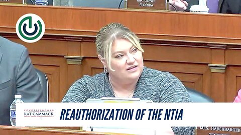 Rep. Cammack Discusses NTIA Reauthorization During E&C C&T Markup