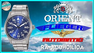 Fan Favorite Flieger Updated! | Orient 100m Automatic Flieger RA-AC0H01L10A Unbox & Review