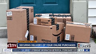 Securing delivery of online packages