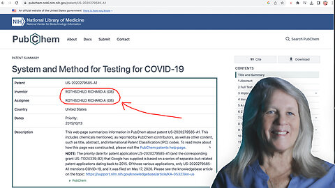Dr. Judy Mikovits | Why Was Patent US-2020279585-A1, the "System And Method for Testing for COVID-19" Assigned to Inventor Richard A Rothschild On October 13th 2015? | What Are Patents: US-2020279585-A1 & WO-2020-060606? + Dr. David Martin