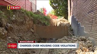Charges over housing code violations