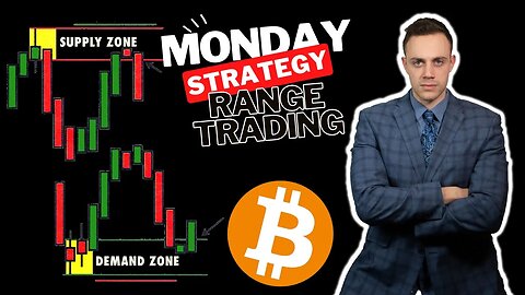 Monday Range Trading Strategy! Best Crypto Trading Setup!