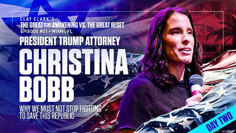 Christina Bobb | Why We Must Not Stop Fighting to Save This Republic | ReAwaken America Tour Heads to Tulare, CA (Dec 15th & 16th)!!!