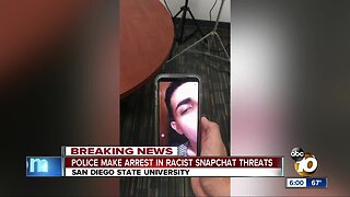 Man arrested for racist threats against SDSU student