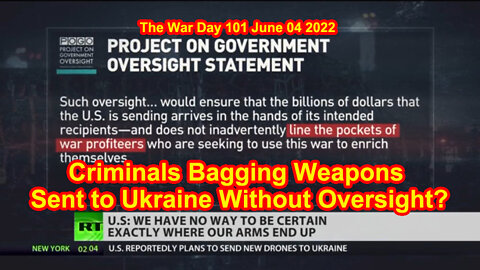 Criminals Bagging Weapons Sent to Ukraine Without Oversight?