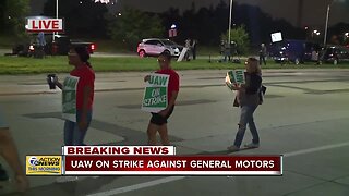 UAW on strike against General Motors