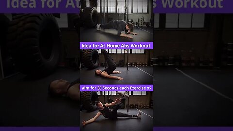 Idea for At Home Abs Workout