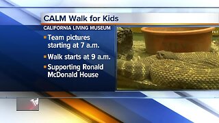Kids walk through CALM to help Ronald McDonald House