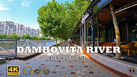 Dambovita River Banks - Trailer, BUCHAREST | 4k Virtual Tour | 🇷🇴