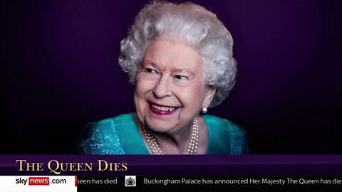 Sky News announces the death of HM Queen Elizabeth