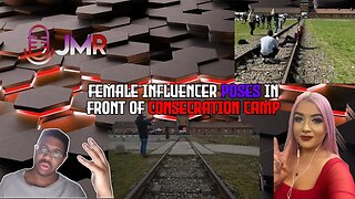 Influencer POSES in front of concentration camp & faces BACKLASH for her stupidity