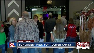 Fundraiser held for Toliver family