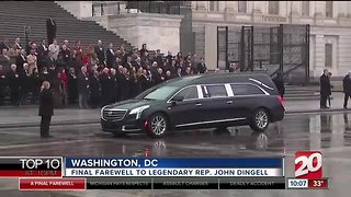 Funeral for longest-serving Congressman John Dingell in Dearborn