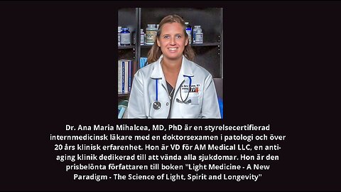 BIOVAPENKRIGET Injektionerna mot mänskligheten; Problem och lösningar med Dr Ana Mihalcea(SV TEXT)