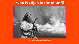 Who is Elijah in the Bible? 📚
