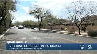 Sahuarita Police crack down on speeding in residential areas