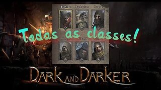 Gameplay de Todas as Classes de Dark and Darker em 35 minutos - Alpha Player Test