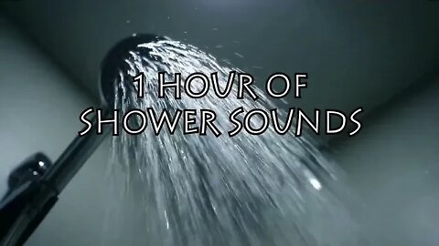 1 Hour of Shower Sounds - The Best Way to Relax Before Bed