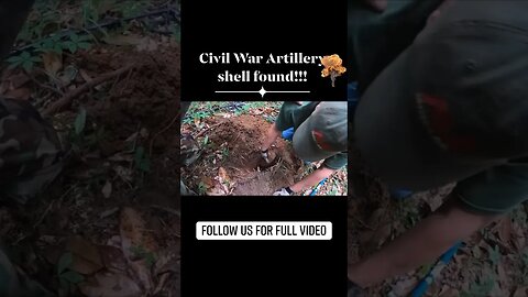 Civil War Artillery! #shorts #metaldetecting #historyseekers