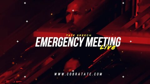Top G Andrew Tate EMERGENCY MEETING Tristan Tate