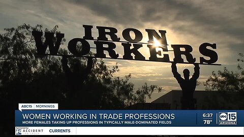 More women are entering ironworking and other trades