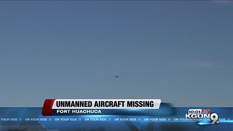 Lost unmanned aircraft