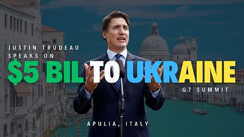 Trudeau Speaks on $5 Billion Loan To Ukraine | G7 Summit