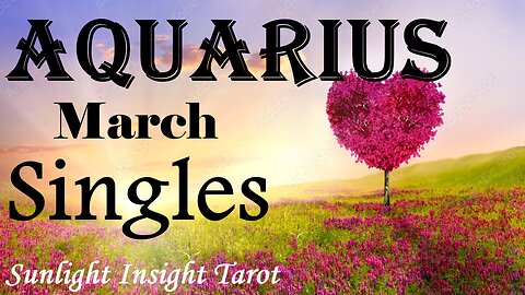 AQUARIUS - Someone Around You is Dreaming of Romancing You! You're Dreaming of Each Other! 😍💖