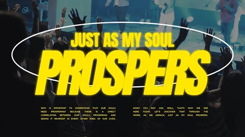 Just As My Soul Prospers - Part 2 | Pastor Mitch dela Peña | New Life The Fort