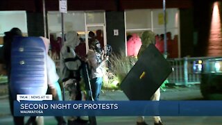 2nd night of protests in Wauwatosa after Mensah decision