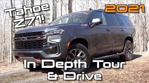 2021 Chevrolet Tahoe Z71: Start Up, Test Drive & In Depth Review