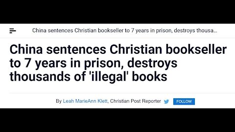 Atheist China Destroys Thousands Of Christian Books