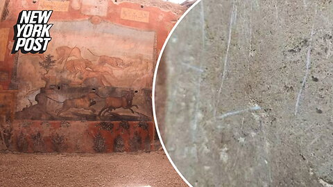 Tourist detained for carving name into ancient Pompeii structure