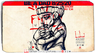 Ba a Dad art without picking up pen.